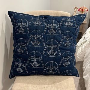 Pottery Barn Kids. Discontinued Item! Star Wars Darth Vadar Euro Sham!